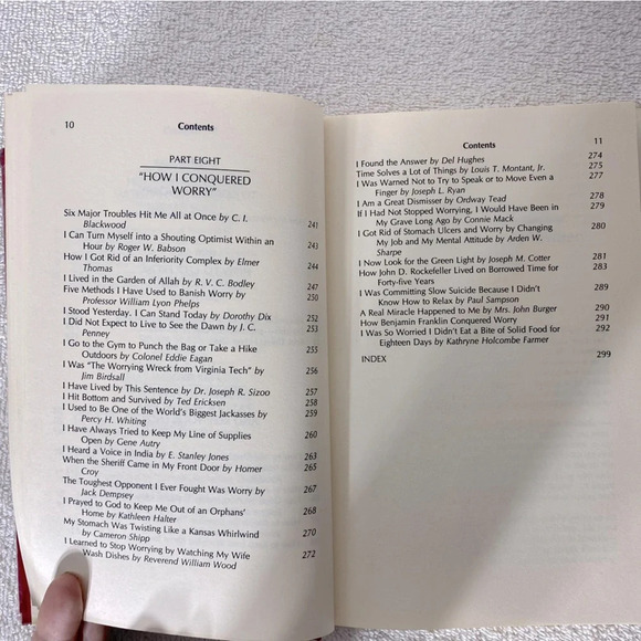 Vintage Dale Carnegie How To Stop Worrying And Start Living Hard Cover Book - Picture 10 of 13